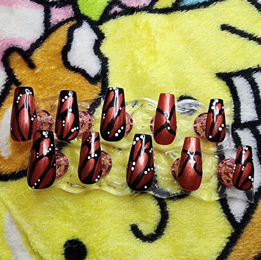 Butterfly Press On Nails
